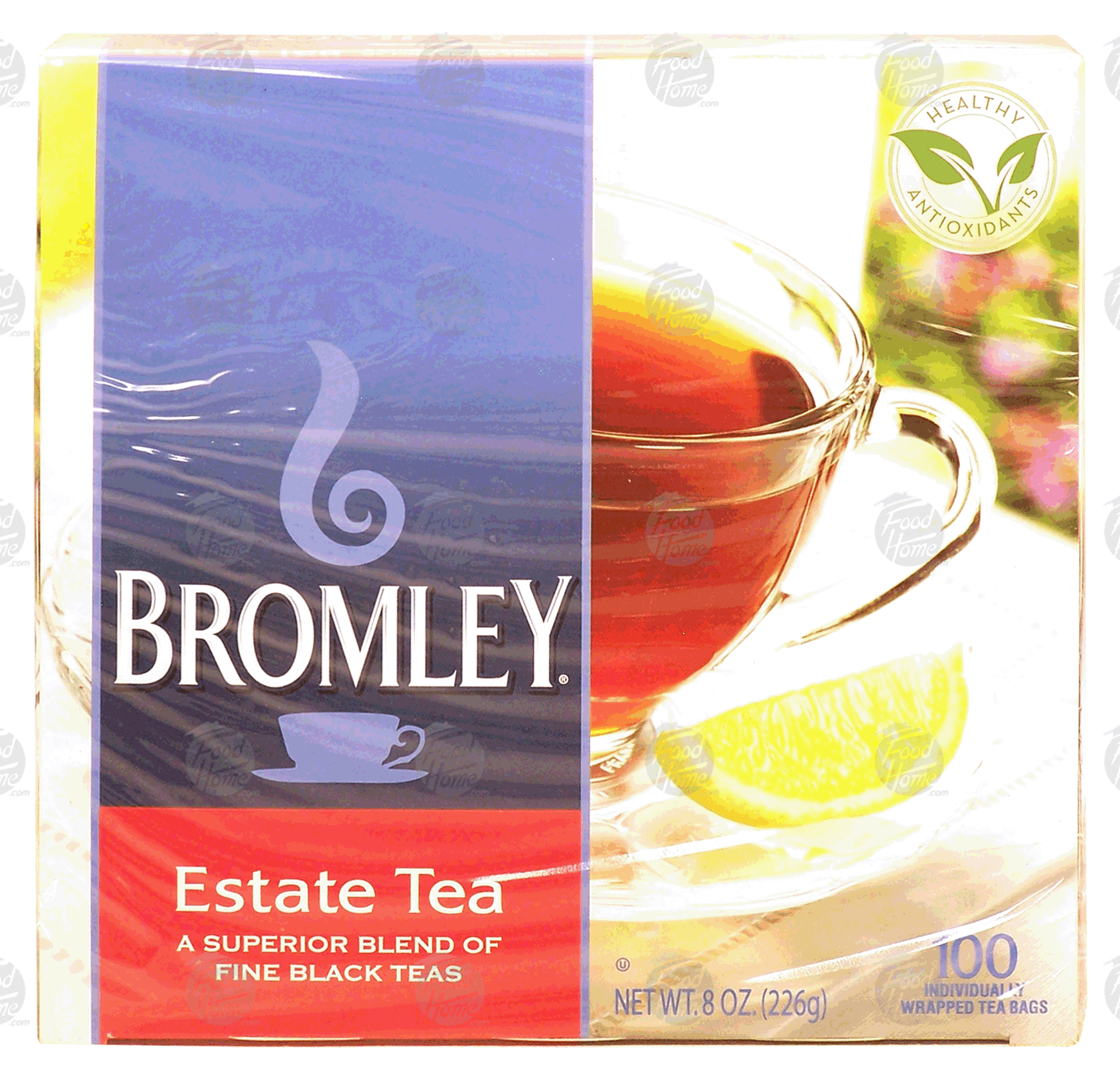 Bromley Estate Tea blend of fine black teas, 100-individually wrapped bags Full-Size Picture